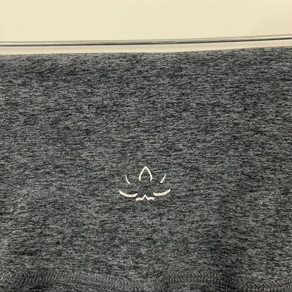 Beyond Yoga Spacedye Pedal Pusher High Waisted Legging Black Charcoal Medium - Picture 8 of 9